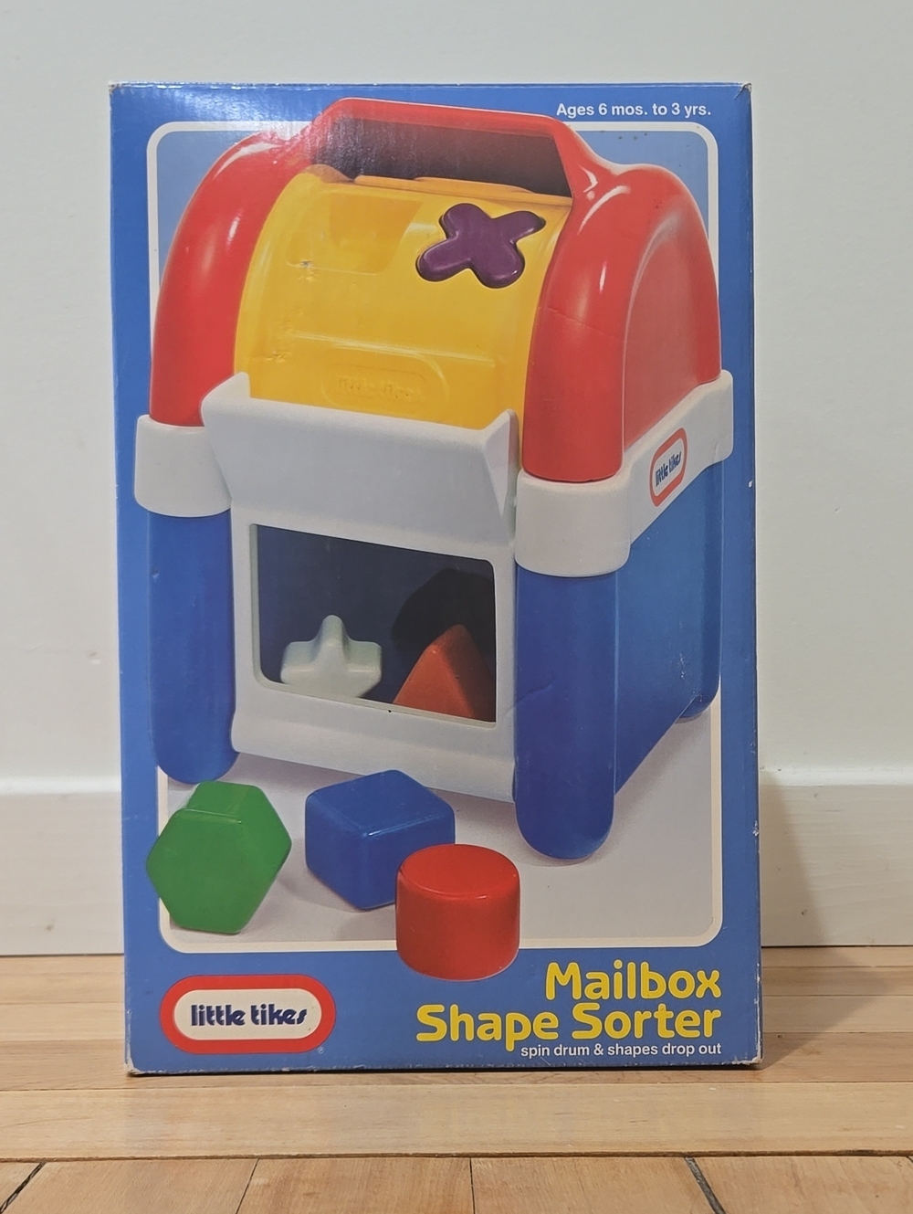 Vintage 1991 Little Tikes Mailbox Shape Sorter